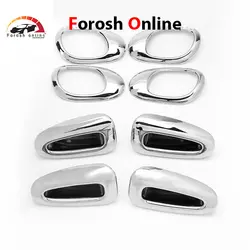 ست دستگیره درب کروم پژو ۲۰۶