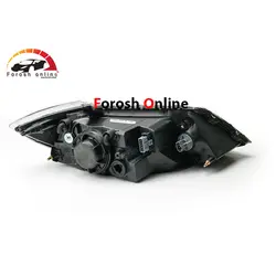 چراغ جلو ساینا طرح گلس قرمز