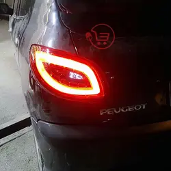 چراغ عقب پژو ۲۰۶ طرح CLS دودی