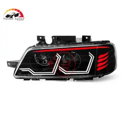 چراغ جلو پژو ۴۰۵ SLX طرح هگزا قرمز