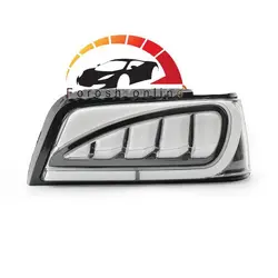 چراغ عقب پژو پارس طرح E سفید