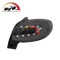 چراغ خطر اسپرت پژو 206 طرح 207 LED دودی