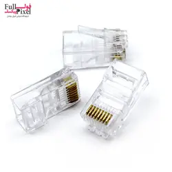 سوکت شبکه پلاستیکی Amp Cat6 UTP - فروشگاه اینترنتی فول پیکسل