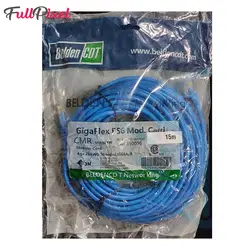 پچ کورد بلدن Cat6 UTP روکش PVC - سایز 15 متری - فروشگاه اینترنتی فول پیکسل