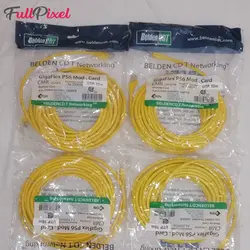 پچ کورد بلدن Cat6 UTP روکش PVC - سایز 10 متری - فروشگاه اینترنتی فول پیکسل