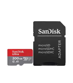 کارت حافظه سن دیسک - مدل microSDXC Card With Adapter - ظرفیت 200 گیگ