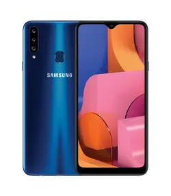 سامسونگ گلکسی - مدل A20s - آبی - 32 گیگ - رجیستر شده - گارانتی رسمی - دو سیم کارت