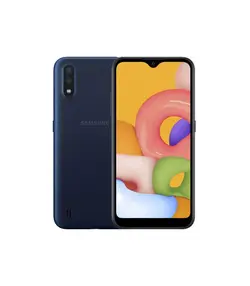 سامسونگ گلکسی - مدل A01 - آبی - 16 گیگ - رجیستر شده - گارانتی رسمی - دو سیم کارت