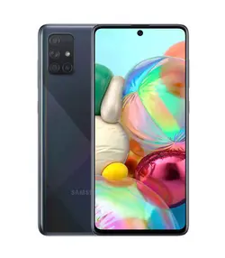 سامسونگ گلکسی - مدل A71 - مشکی - 128 گیگ - رجیستر شده - گارانتی رسمی - دو سیم کارت