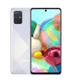سامسونگ گلکسی - مدل A71 - نقره ای - 128 گیگ - رجیستر شده - گارانتی رسمی - دو سیم کارت