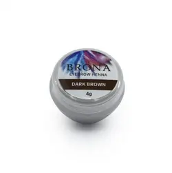 حنا ابرو سه بعدی برونا رنگ Dark Brown