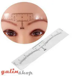 خط کش قرینه تاتو برچسبی 10 عددی
