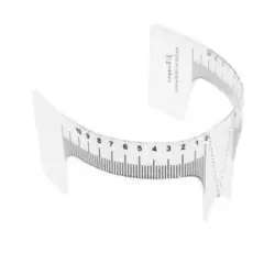 خط کش قرینه سازی تاتو Tattoo Display Ruler
