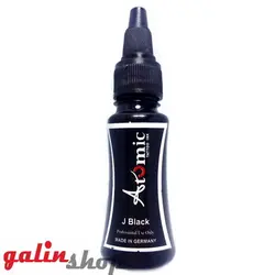 رنگ تاتو اتمیک Atomic - جت بلک
