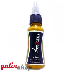 رنگ تاتو اتمیک Atomic - زیتونی