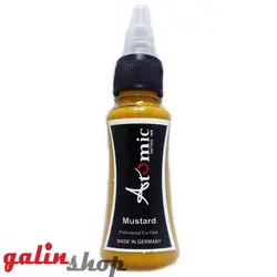 رنگ تاتو اتمیک Atomic - موستارد