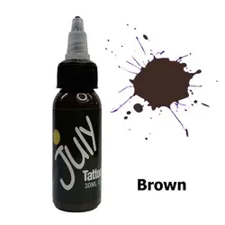 رنگ تاتو جولای مدل July Brown