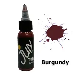 رنگ تاتو جولای مدل July Burgundy