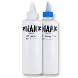 رنگ تاتو داینامیک سفید Dynamic heavy white Hwd-1
