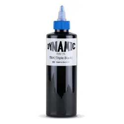 رنگ تاتو داینامیک مشکی تریپل بلک  Dynamic Triple Black