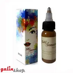 رنگ تاتو گلد سناتور قهوه ای زیتونی