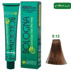 رنگ مو بدون آمونیاک بلونیا سری نسکافه ای بلوند نسکافه ای خیلی روشن شماره9.12 Bologna