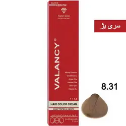 رنگ مو والانسی سری بژ مدل بلوند بژ روشن شماره B7