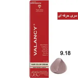 رنگ مو والانسی سری حرفه ای مدل مرواریدی شماره CV8
