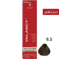 رنگ مو والانسی سری زیتونی مدل بلوند زیتونی تیره شماره M5