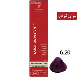 رنگ مو والانسی سری شرابی مدل شرابی روشن شماره V5