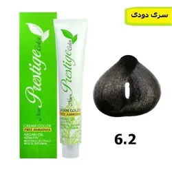 رنگ مو پرستیژ بدون آمونیاک سری دودی شماره 6.2