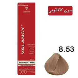 رنگ مو والانسی سری کاکائویی مدل بلوند کاکائویی روشن شماره R7