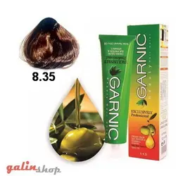 رنگ مو گارنیک بلوند تنباکویی خیلی روشن شماره 8.35 GARNIC