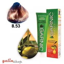 رنگ مو گارنیک بلوند کاکائویی روشن شماره 8.53 GARNIC
