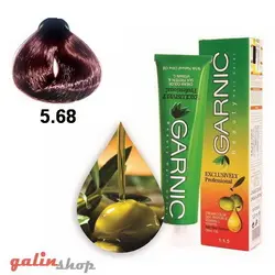 رنگ مو گارنیک قرمز ماهاگونی شماره 5.68 GARNIC