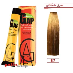 رنگ مو گپ سری شکلاتی شماره 8.7 Gap