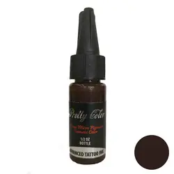 رنگ پرتی کالر تاتو مدل Dark Brown