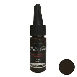 رنگ پرتی کالر تاتو مدل Deep Brown