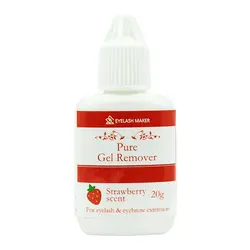 ریموور ژله ای اکستنشن مژه و ابرو توت فرنگی Pure gel remover