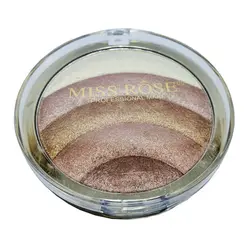 سایه و هایلایتر 5 رنگی میس رز شماره 102 miss rose color eyeshadow