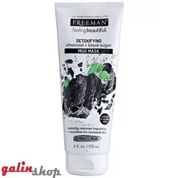 ماسک زغال و شکر سیاه فریمن