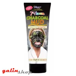 ماسک صورت ورقه ای زغال سون هیون 7th Heaven مدل Charcoal Mud