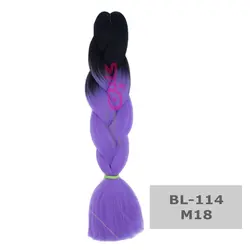 مو دوسر باز وز آفریقایی آمبره مدل ultra braid کد M18