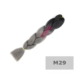 مو دوسر باز وز آفریقایی آمبره مدل ultra braid کد M29