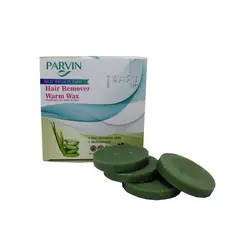 موم اپیلاسیون سکه ای پروین مدل آلوئه ورا Parvin