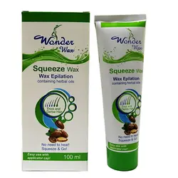 موم اپیلاسیون تیوپی واندروکس سبز WONDER WAX
