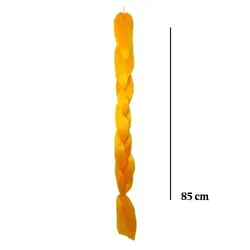 موی دو سر باز 85 سانت رنگی نارنجی
