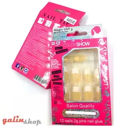 ناخن مصنوعی فرنچ دار کد M56