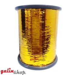 نخ لمه قرقره ای زرد