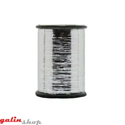 نخ لمه قرقره ای نقره ای